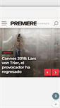 Mobile Screenshot of cinepremiere.com.mx